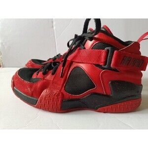 Nike Air Raid University Red Black Men's Size 10